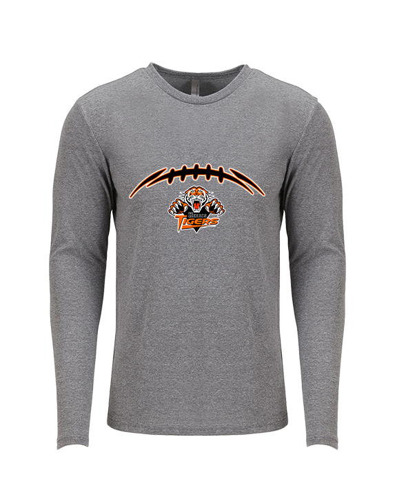 Herrin HS Football Laces - Tri-Blend Long Sleeve