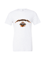 Herrin HS Football Laces - Tri-Blend Shirt