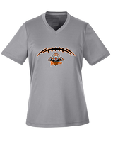 Herrin HS Football Laces - Womens Performance Shirt