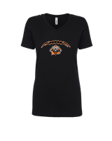 Herrin HS Football Laces - Womens Vneck