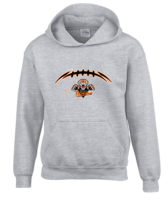 Herrin HS Football Laces - Youth Hoodie