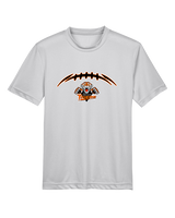 Herrin HS Football Laces - Youth Performance Shirt