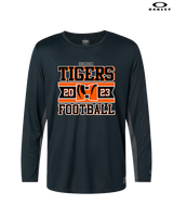Herrin HS Football Stamp - Mens Oakley Longsleeve