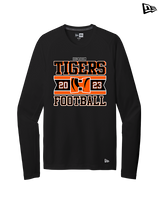 Herrin HS Football Stamp - New Era Performance Long Sleeve