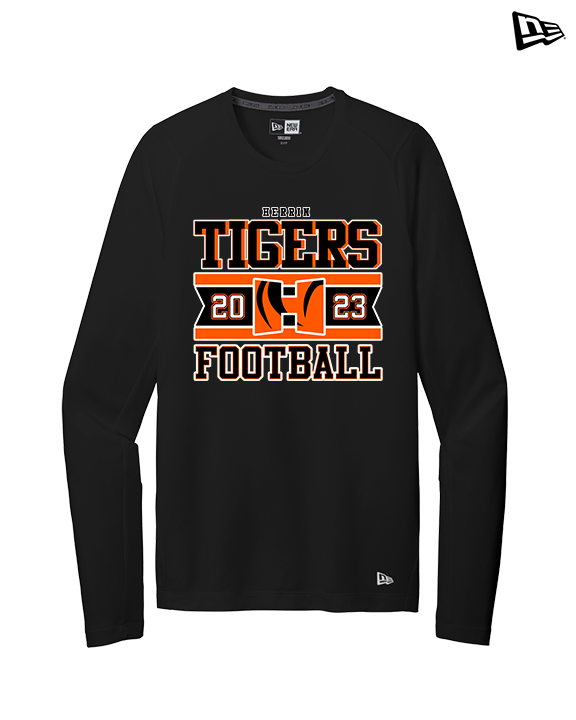 Herrin HS Football Stamp - New Era Performance Long Sleeve