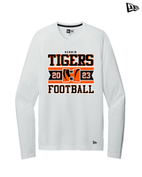 Herrin HS Football Stamp - New Era Performance Long Sleeve