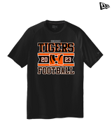 Herrin HS Football Stamp - New Era Performance Shirt