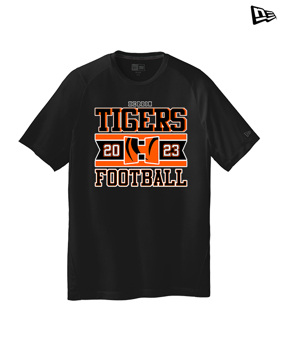 Herrin HS Football Stamp - New Era Performance Shirt