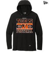 Herrin HS Football Stamp - New Era Tri-Blend Hoodie