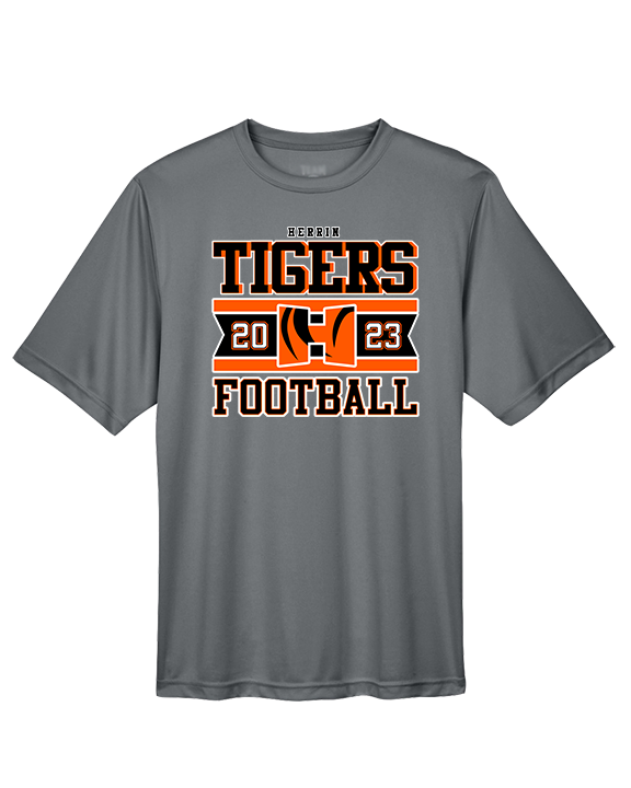 Herrin HS Football Stamp - Performance Shirt