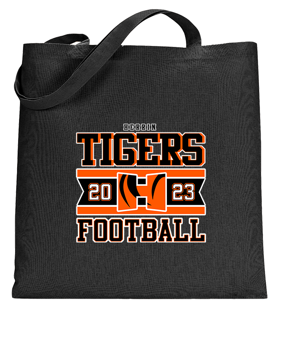 Herrin HS Football Stamp - Tote