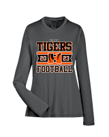 Herrin HS Football Stamp - Womens Performance Longsleeve