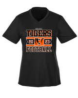 Herrin HS Football Stamp - Womens Performance Shirt