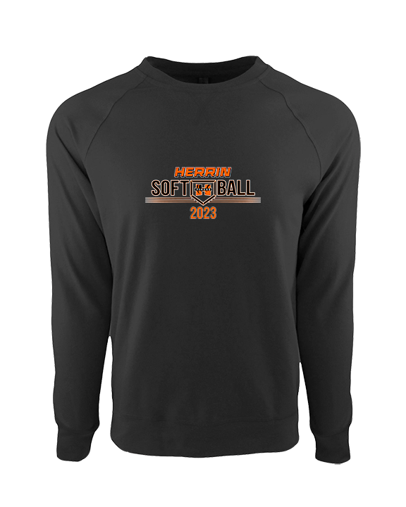Herrin HS Softball - Crewneck Sweatshirt