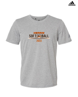 Herrin HS Softball - Mens Adidas Performance Shirt