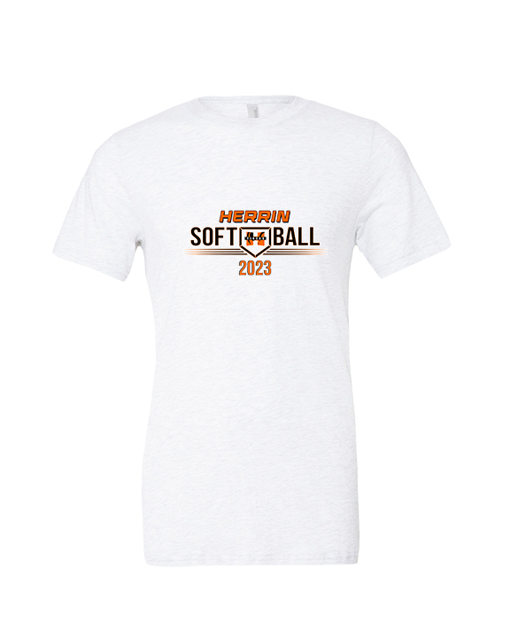 Herrin HS Softball - Tri-Blend Shirt