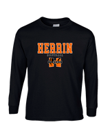 Herrin HS Softball Block - Cotton Longsleeve