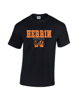 Herrin HS Softball Block - Cotton T-Shirt