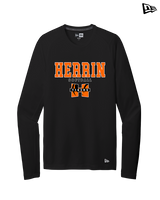 Herrin HS Softball Block - New Era Performance Long Sleeve