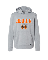 Herrin HS Softball Block - Oakley Performance Hoodie