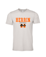 Herrin HS Softball Block - Tri-Blend Shirt