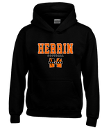 Herrin HS Softball Block - Youth Hoodie