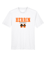 Herrin HS Softball Block - Youth Performance Shirt