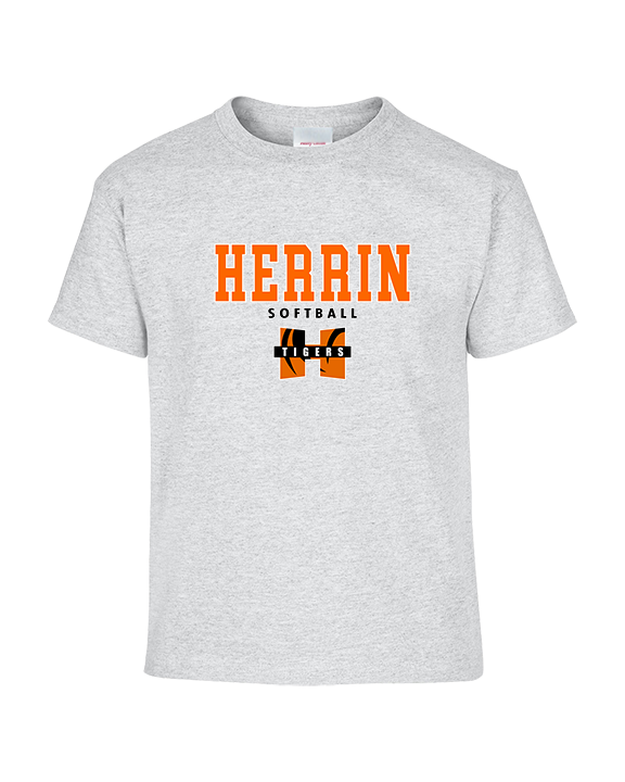 Herrin HS Softball Block - Youth Shirt
