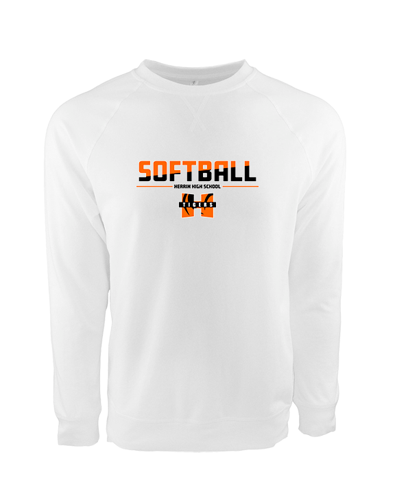 Herrin HS Softball Cut - Crewneck Sweatshirt