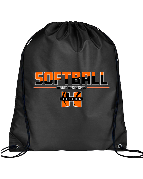 Herrin HS Softball Cut - Drawstring Bag