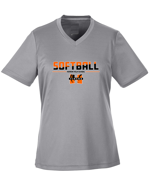 Herrin HS Softball Cut - Womens Performance Shirt