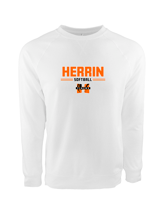 Herrin HS Softball Keen - Crewneck Sweatshirt