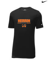 Herrin HS Softball Keen - Mens Nike Cotton Poly Tee