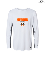 Herrin HS Softball Keen - Mens Oakley Longsleeve