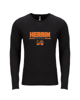 Herrin HS Softball Keen - Tri-Blend Long Sleeve