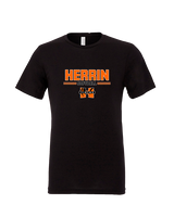 Herrin HS Softball Keen - Tri-Blend Shirt