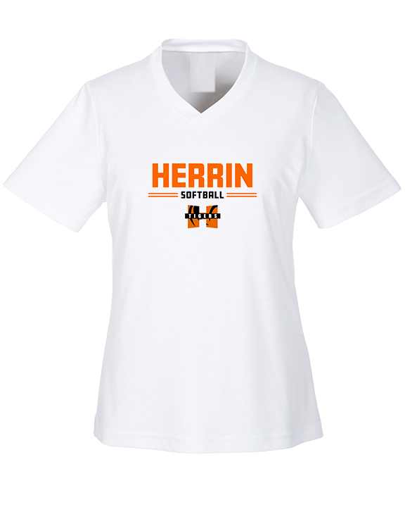 Herrin HS Softball Keen - Womens Performance Shirt