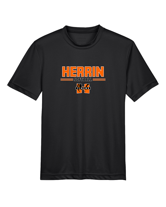 Herrin HS Softball Keen - Youth Performance Shirt