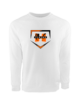 Herrin HS Softball Plate - Crewneck Sweatshirt