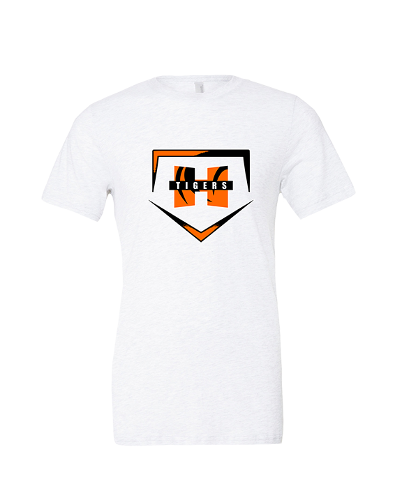 Herrin HS Softball Plate - Tri-Blend Shirt