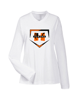 Herrin HS Softball Plate - Womens Performance Longsleeve