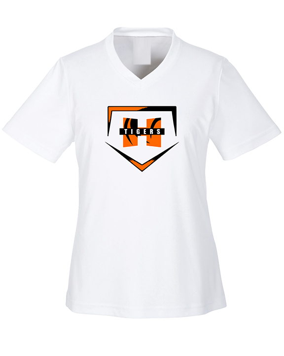 Herrin HS Softball Plate - Womens Performance Shirt