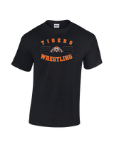 Herrin HS Wrestling Curve - Cotton T-Shirt
