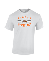 Herrin HS Wrestling Curve - Cotton T-Shirt