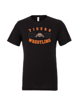 Herrin HS Wrestling Curve - Tri-Blend Shirt