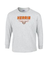 Herrin HS Wrestling Design - Cotton Longsleeve