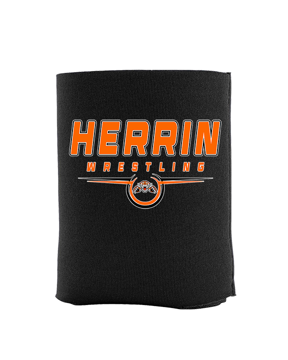 Herrin HS Wrestling Design - Koozie