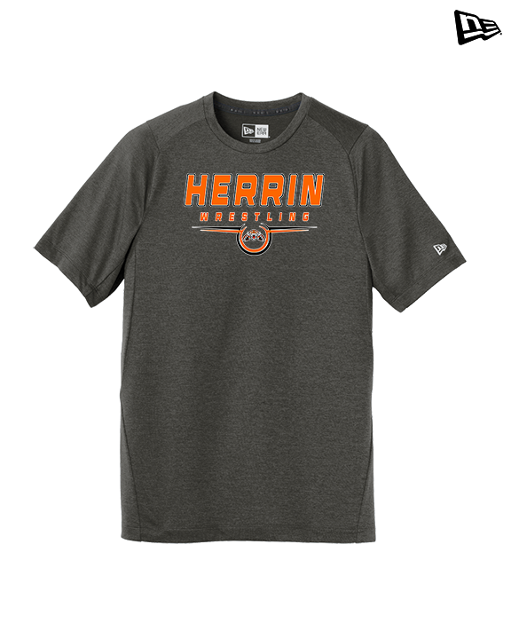 Herrin HS Wrestling Design - New Era Performance Shirt