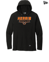 Herrin HS Wrestling Design - New Era Tri-Blend Hoodie