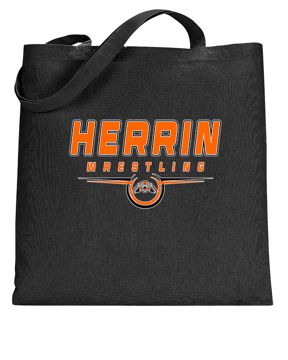 Herrin HS Wrestling Design - Tote